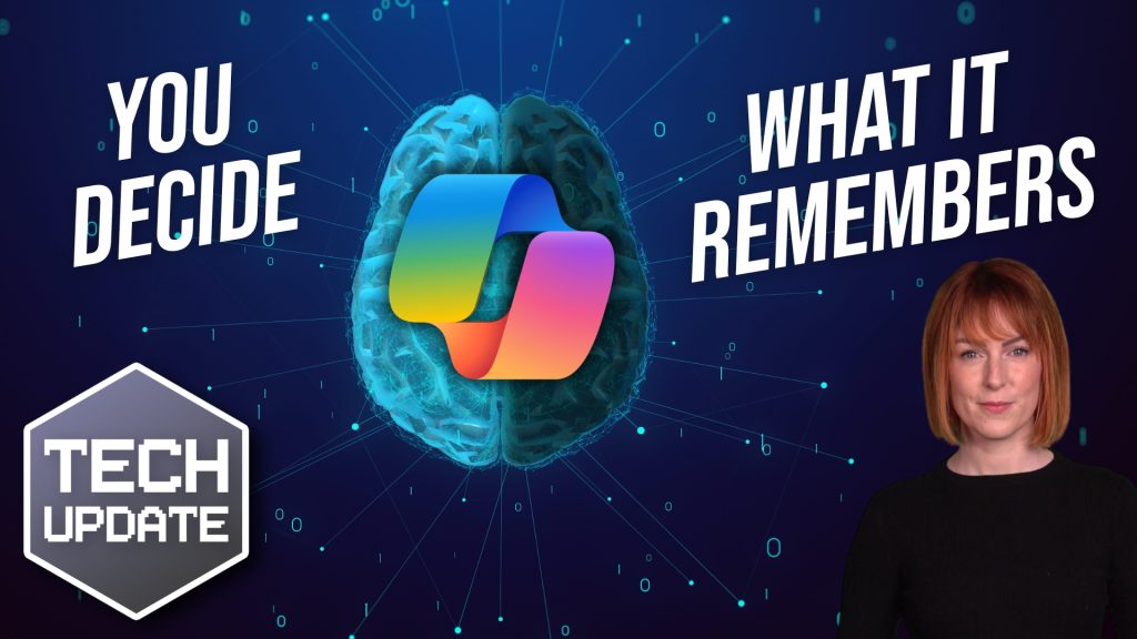 New: You decide what Copilot remembers